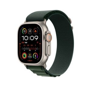 Apple Watch with Dark Green Band